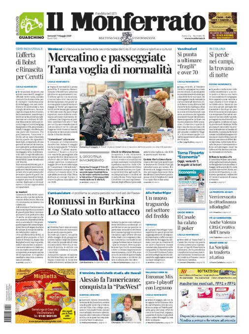 Il Monferrato - Edizione 35 del 07/05/2021